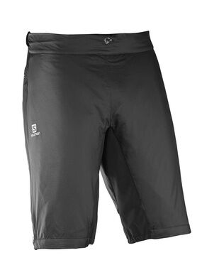 Salomon Men Black Pertex Lightweight Breathable Short MEDIUM Gorpcore Outdoor